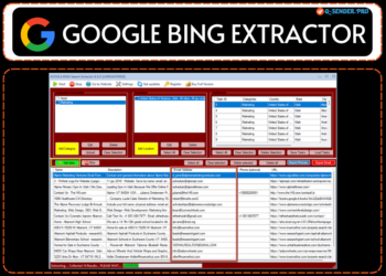 GOOGLE BING EMAIL EXTRACTOR